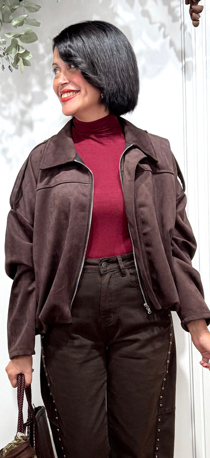 Chaqueta Bilma Chocolate