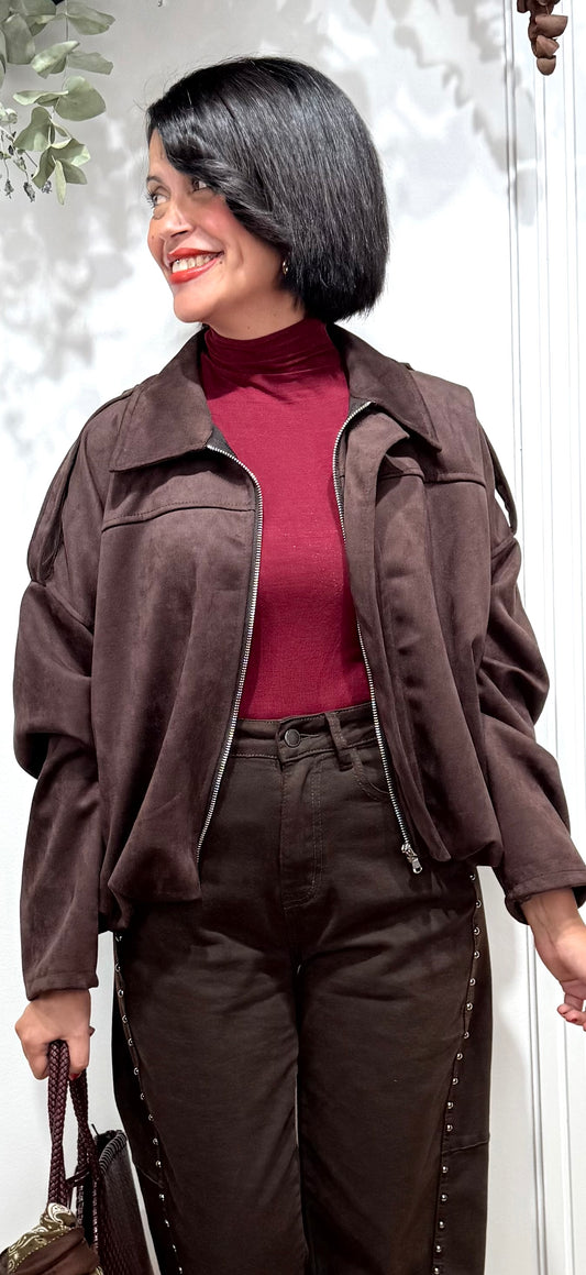 Chaqueta Bilma Chocolate