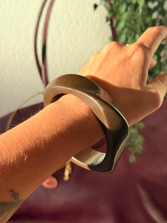 Pulsera resina Chocolate