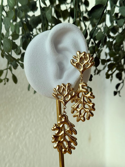 Pendientes Corales