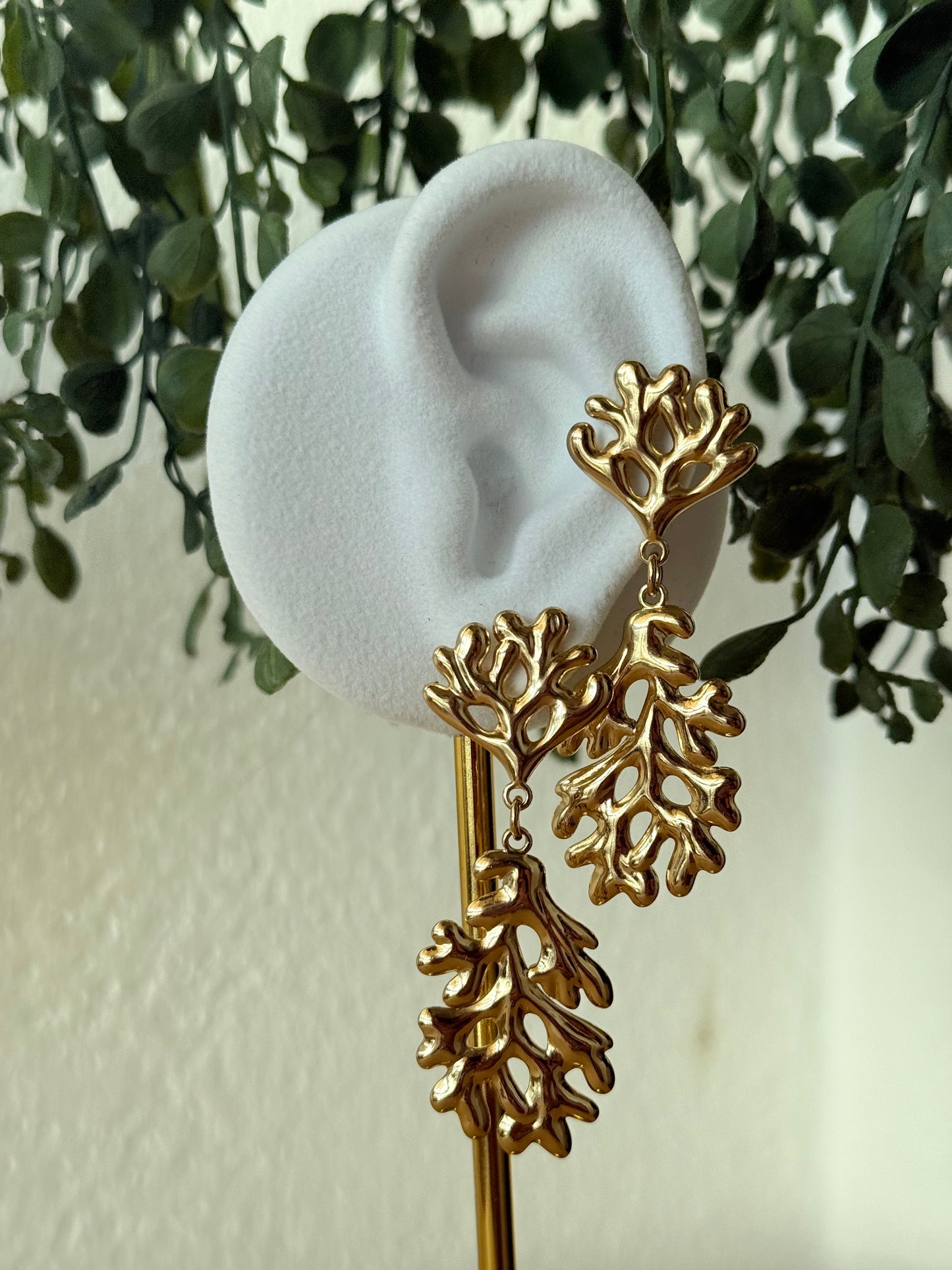 Pendientes Corales