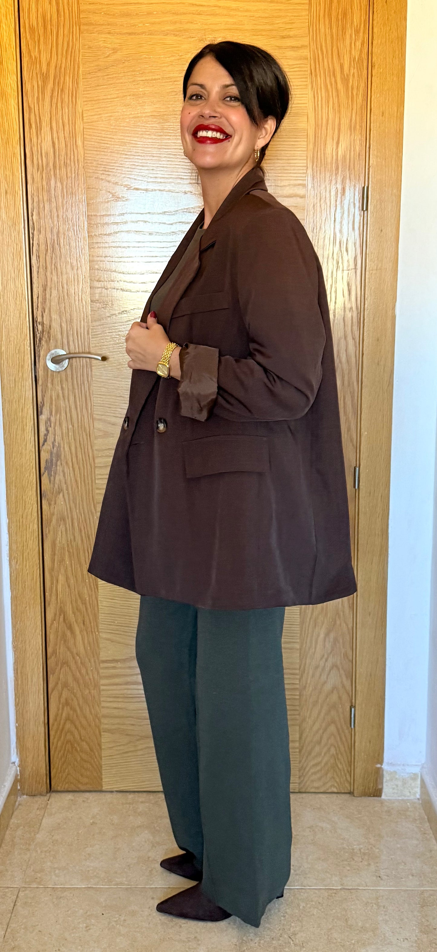 Conjunto Verde oliva Toscana