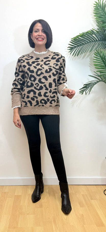 Jersey print puntilla