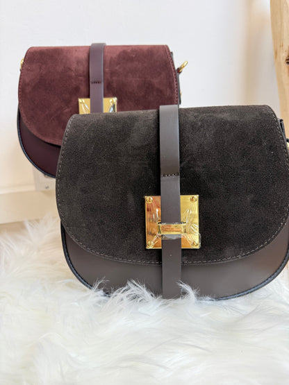 Bolso Piel chocolate