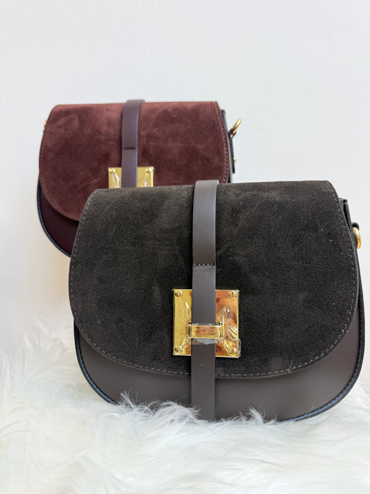 Bolso Piel chocolate