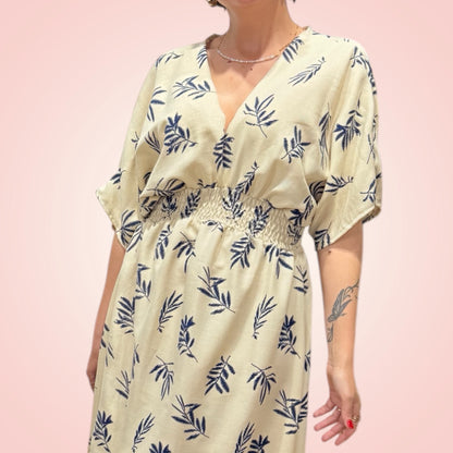 Vestido alegría Beige