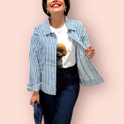 Chaqueta rayas Anyi