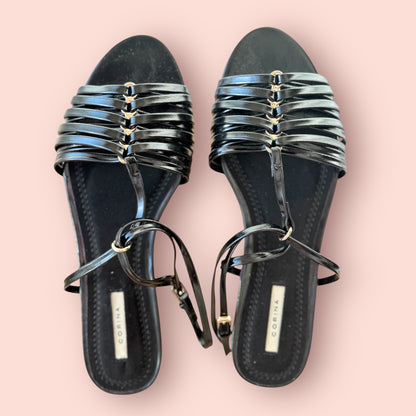 Sandalias Cangrejeras negras