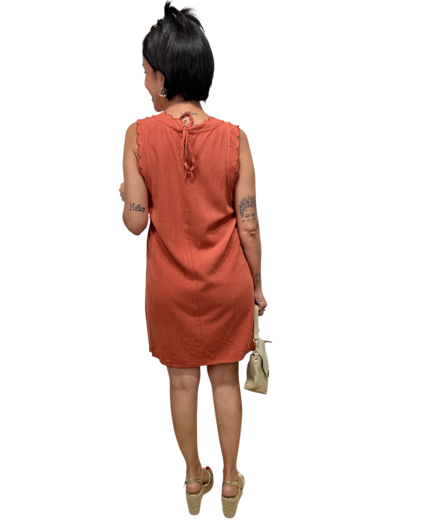 Vestido Lady teja