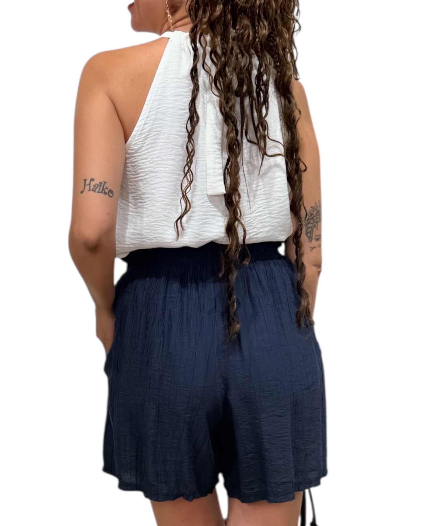 Short azul marino