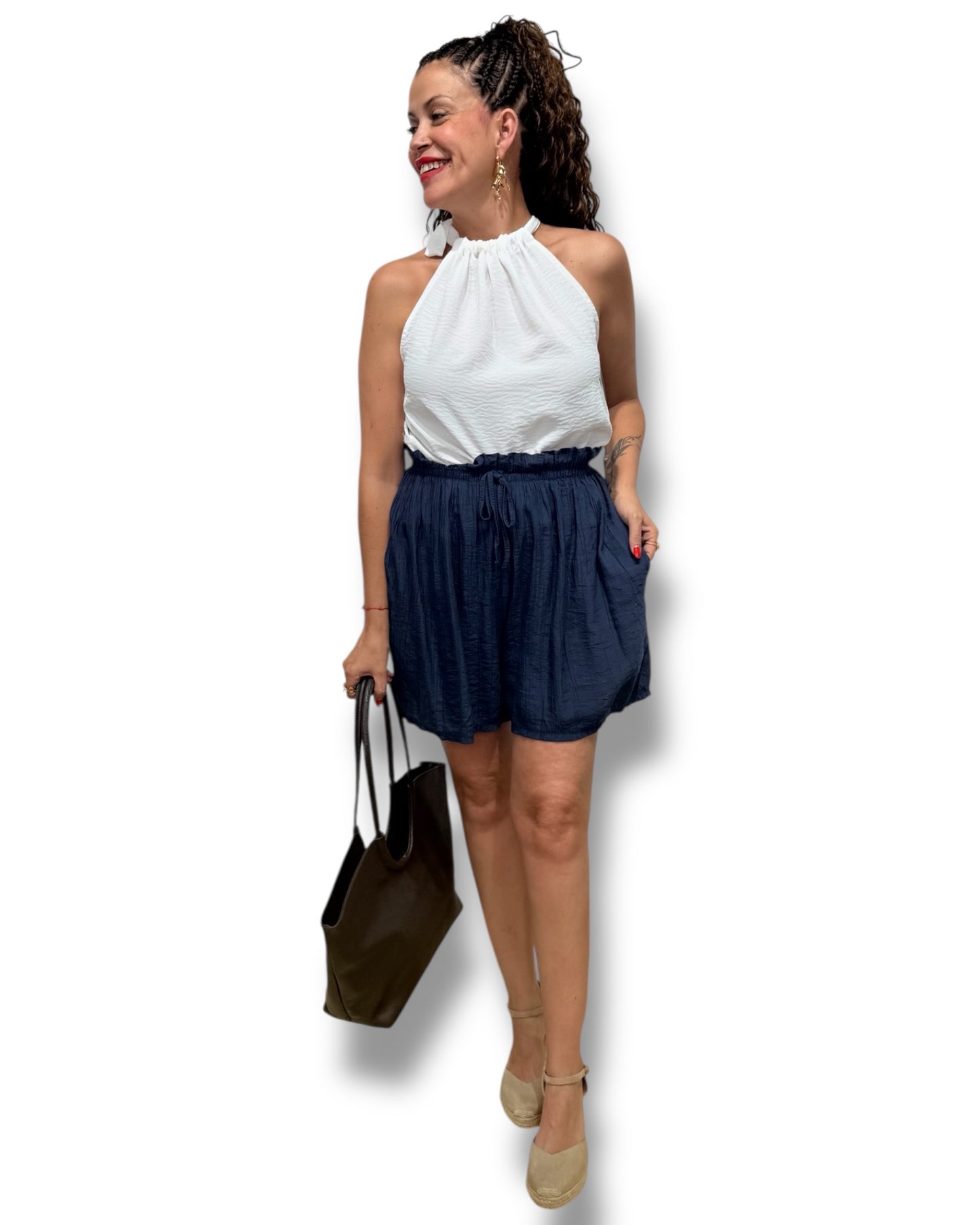 Short azul marino