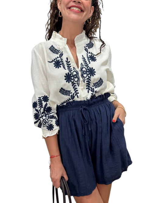Camisa bordada