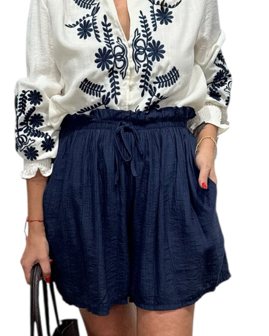 Short azul marino