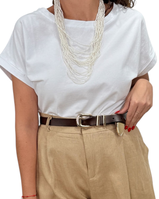 Camiseta básica blanca