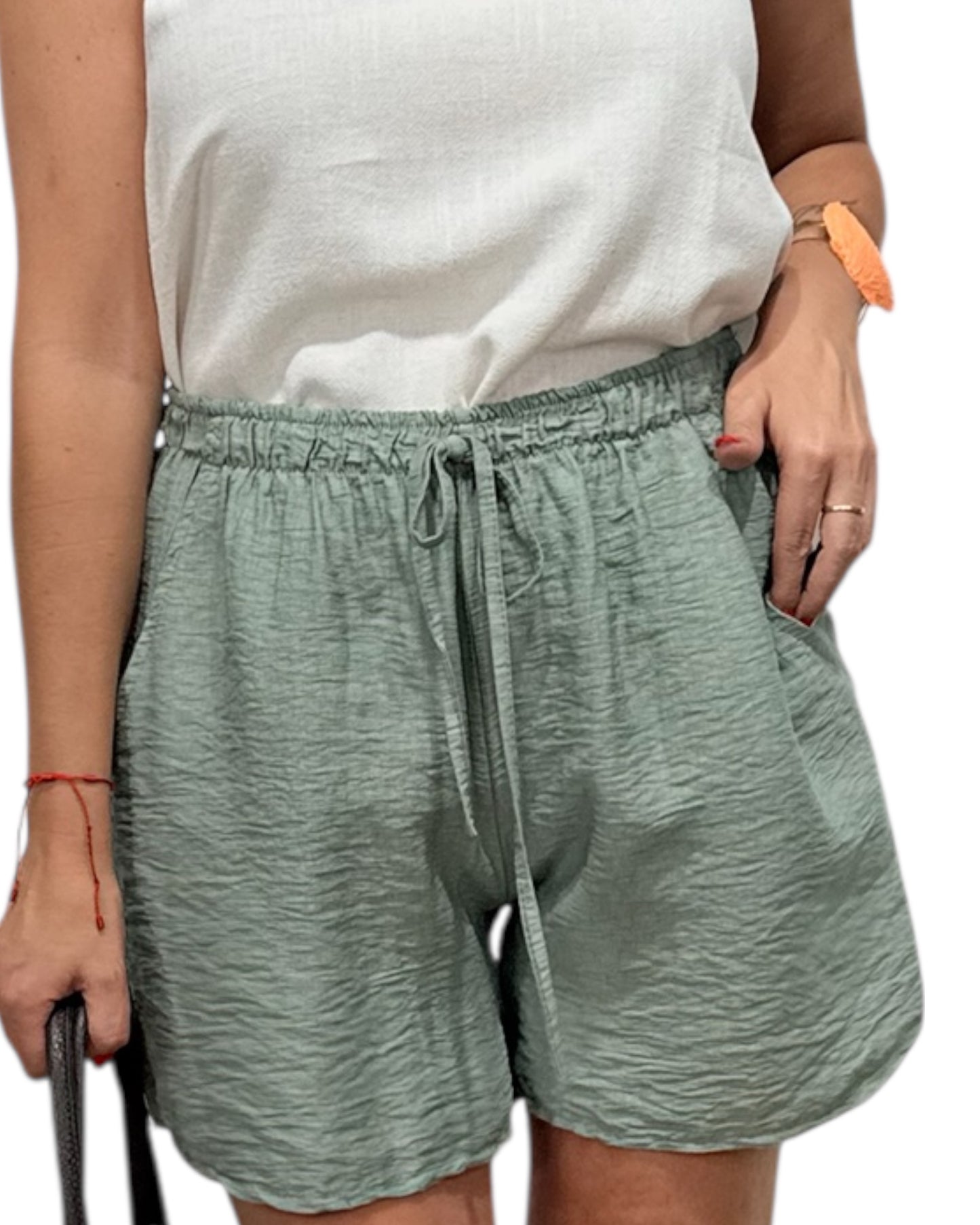 Short verde khaki